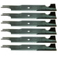 3329 6 Heavy Duty Blades Fits Some Fits Ferris 72" Cut Replaces 22476 5022476