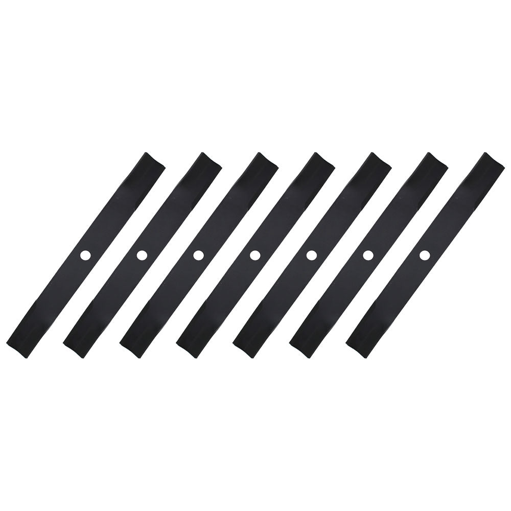 Qty. 7: Mower Blade Fits John Deere Replaces 596-722