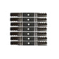 Set of 7 Toothed Mower Blades Fits John Deere 1600 1620 Wide Area Mower TCU51118