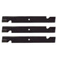 3 Blades for 72" Cut Fits Exmark 5/8" CH 103-2531-S, 643006