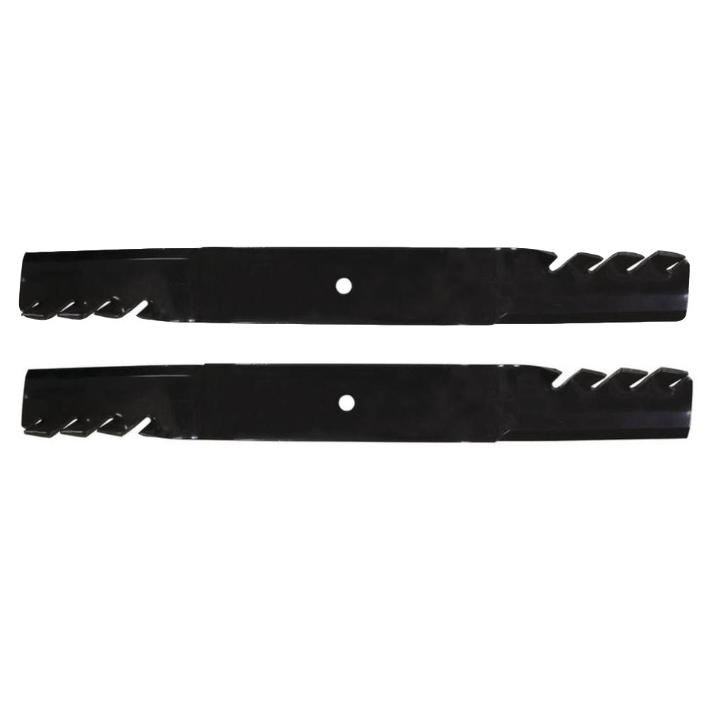 Qty 2: Toothed Blade
 Fits Toro Replaces 107-0214-03