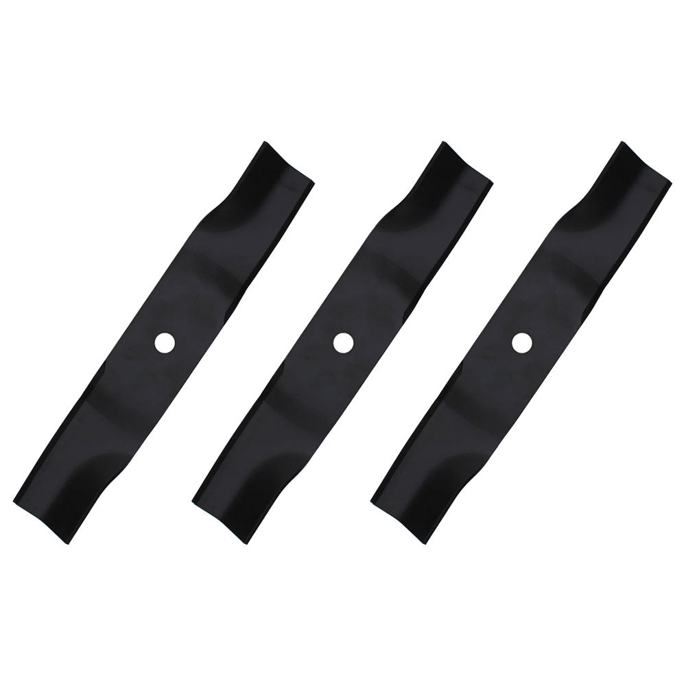 Qty 3: High-Lift Mower Blade Fits Lesco Replaces 705336