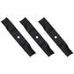 Set of 3 zero turn M48 mower blades to fit Fits Cub Cadet 48" 1005336