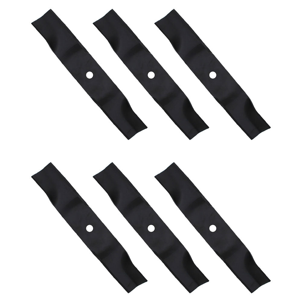 Qty 6: High-Lift Mower Blade Fits Lesco Replaces 705336