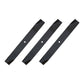 Qty 3: Heavy Duty Mower Blade Fits Country Clipper Replaces H1667