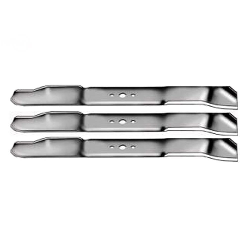 3-Pack Mulching Mower Blades 752233 145106 for AYP 20" Walk-Behind Mowers