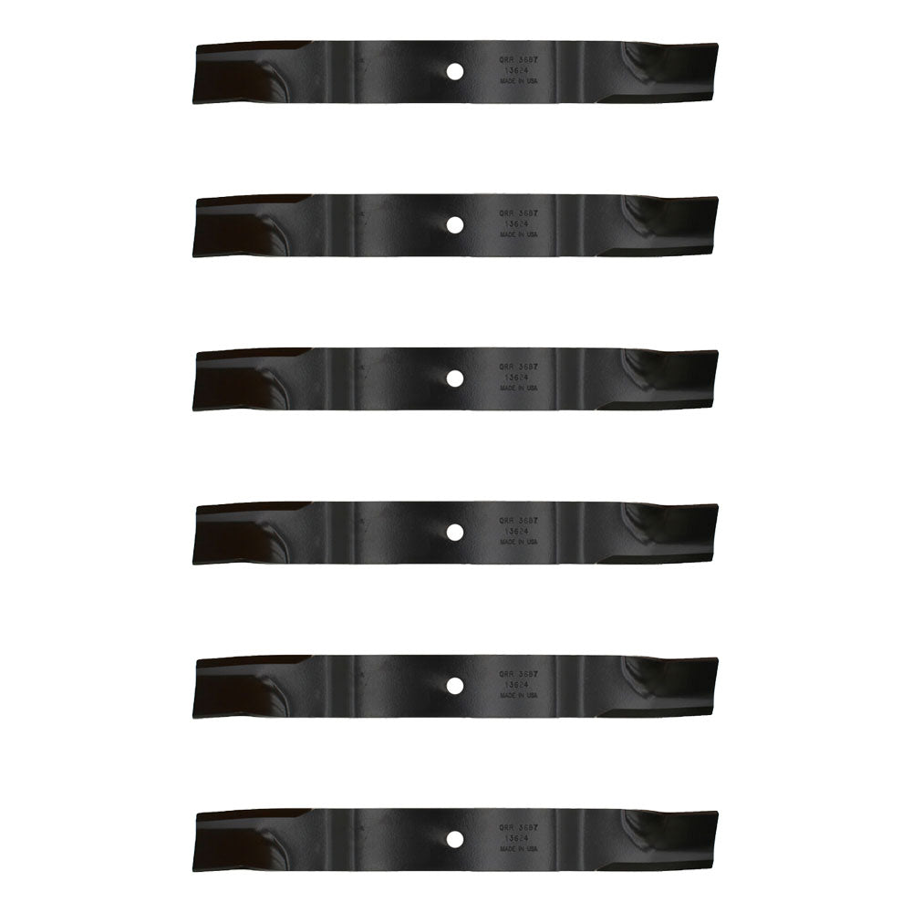 Qty 6: Standard Lift Mower Blade Fits Ariens Replaces 09081200