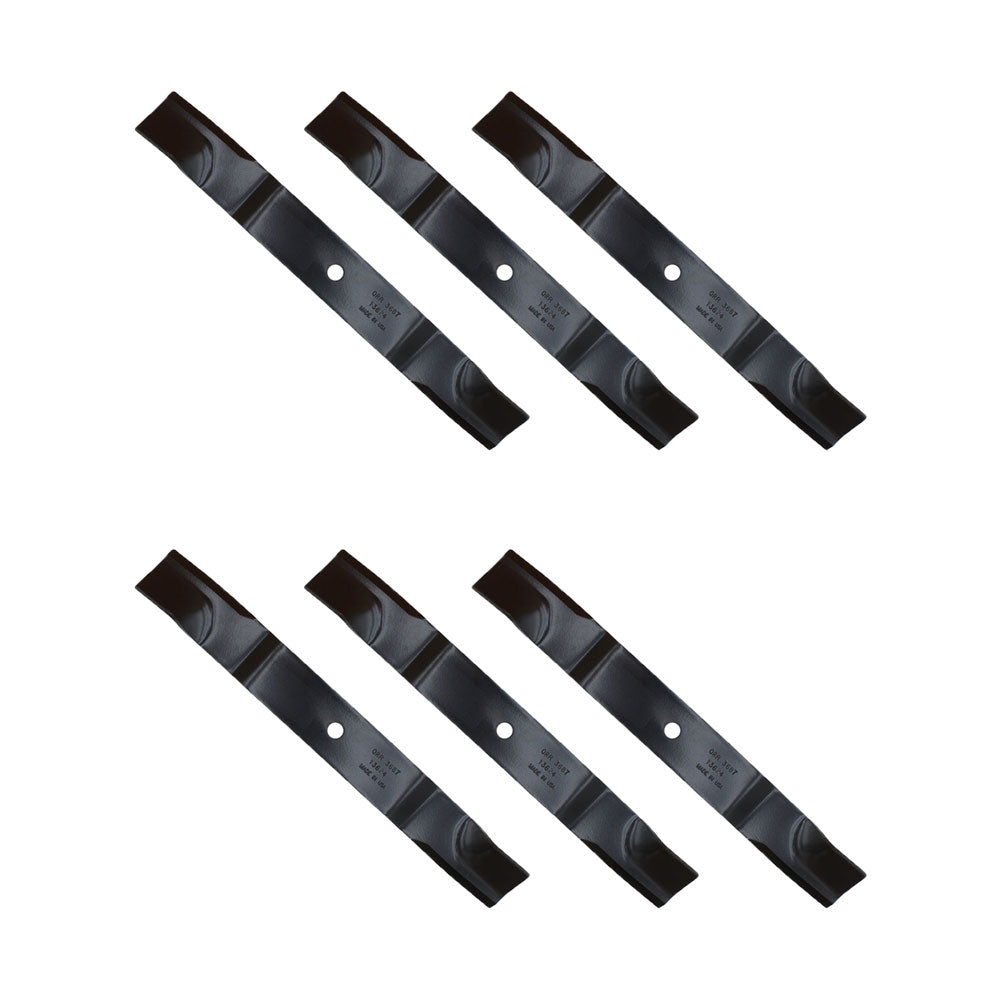 Set of (6) Mower Blades Fits Gravely Fits Exmark Fits Toro Fits Ariens 60" Cut