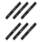 Qty 6: Standard Lift Mower Blade Fits Exmark Replaces 1-613250