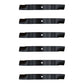 Set of (6) Mower Blades Fits Gravely Fits Exmark Fits Toro Fits Ariens 60" Cut