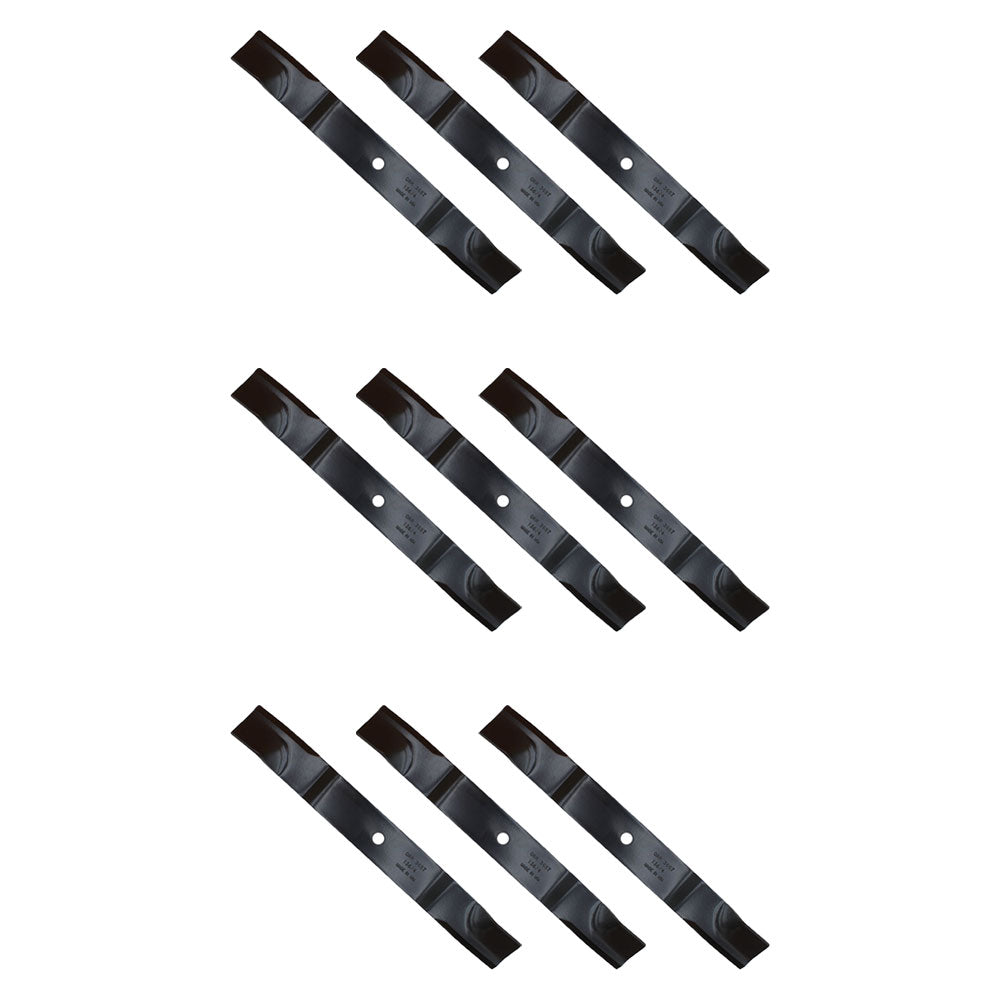 Qty 9: Standard Lift Mower Blade Fits Gravely Replaces 09081200