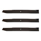 3PK Oregon Fits Gator Lawn Mower Blades Fits Grasshopper 72" Cut 320251 320253