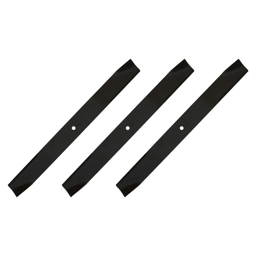 72" Cut 6403 Lawn Mower Blade Set 3 Fits Grasshopper 320250 Fits Hi-Lift 1/2" CH