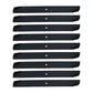 Qty 9: High-Lift Blade Fits Grasshopper Replaces 320250