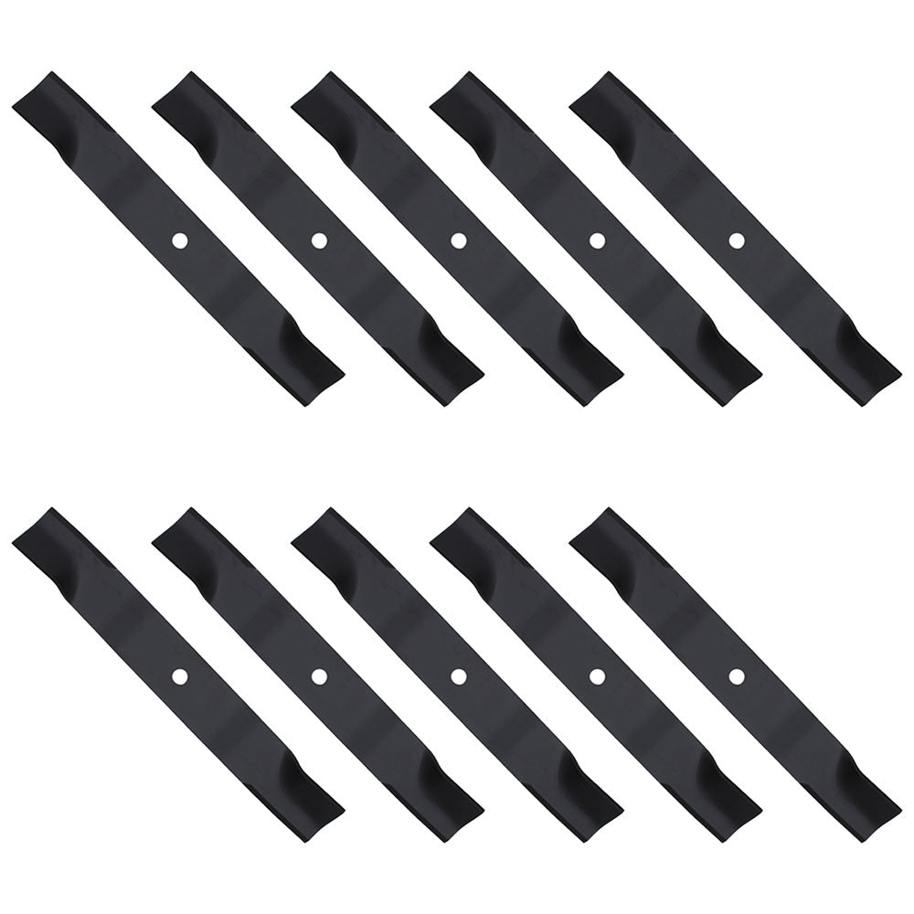 Qty 10: Non-Notched Mower Blade Fits Gravely Replaces 03253800