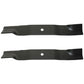Qty 2: Non-Notched Mower Blade Fits Gravely Replaces 03253800