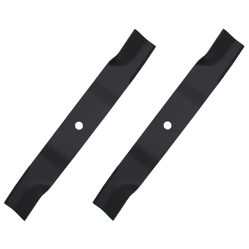 Qty 2: Non-Notched Mower Blade Fits Hustler Replaces 50-2205
