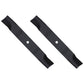 Qty 2: Non-Notched Mower Blade Fits Bobcat Replaces 11211-02