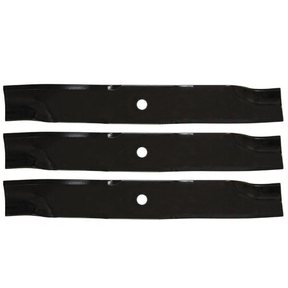 Qty 3: Non-Notched Mower Blade Fits Gravely Replaces 03253800