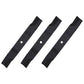 Qty 3: Non-Notched Mower Blade Fits Scag Replaces 50-2205
