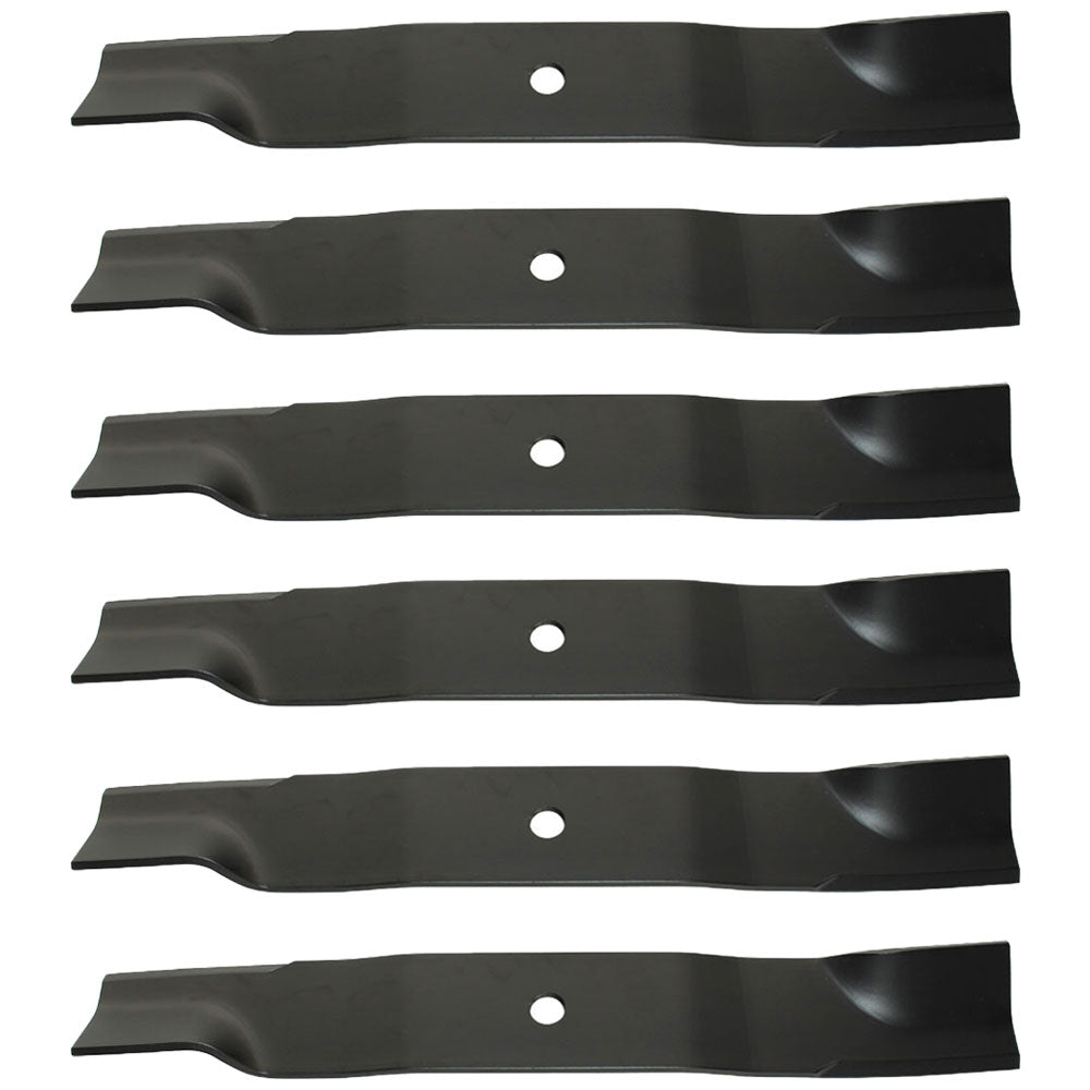 Qty 6: Non-Notched Mower Blade Fits Encore Replaces 50-2205
