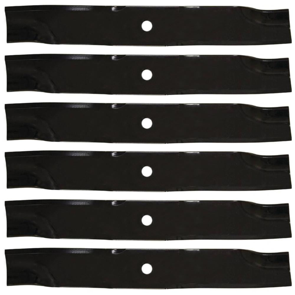 Qty 6: Non-Notched Mower Blade Fits Gravely Replaces 03253800
