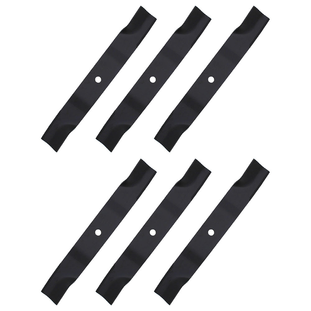 Qty 6: Non-Notched Mower Blade Fits Bad Boy Replaces 50-2205
