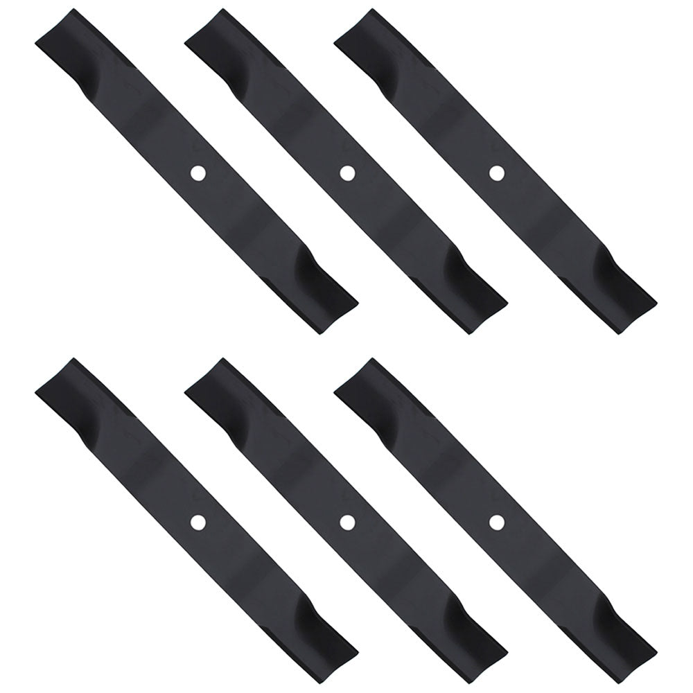 Qty 6: Non-Notched Mower Blade Fits Bad Boy Replaces 50-2205