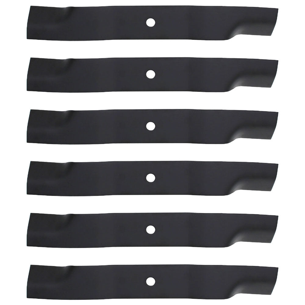 Qty 6: Non-Notched Mower Blade Fits Bad Boy Replaces 50-2205