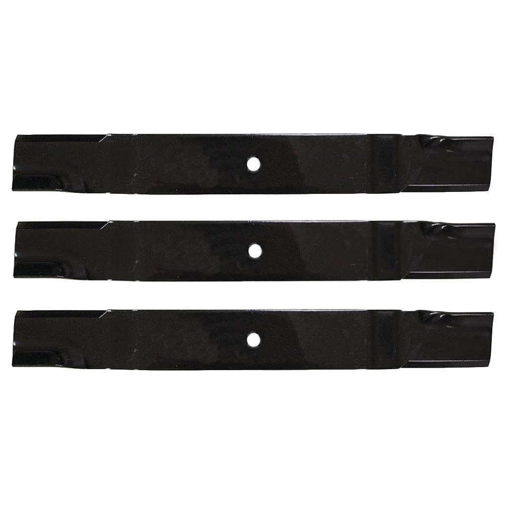 Set of (3) 783977 Replacement High Lift Blade Fits Hustler Model: Super Z