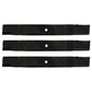 Set of (3) 839-179C High Lift Blades Fits Land Pride Fits Hustler 787739