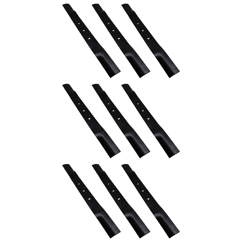 9 Pack Finish Mower Blades Fits BUSH HOG Replaces 50033779