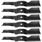 (6) Fits Hi-Lift Blades 103-8251 Fits Exmark Lazer Z HP 46" s/n 600,000 & Up