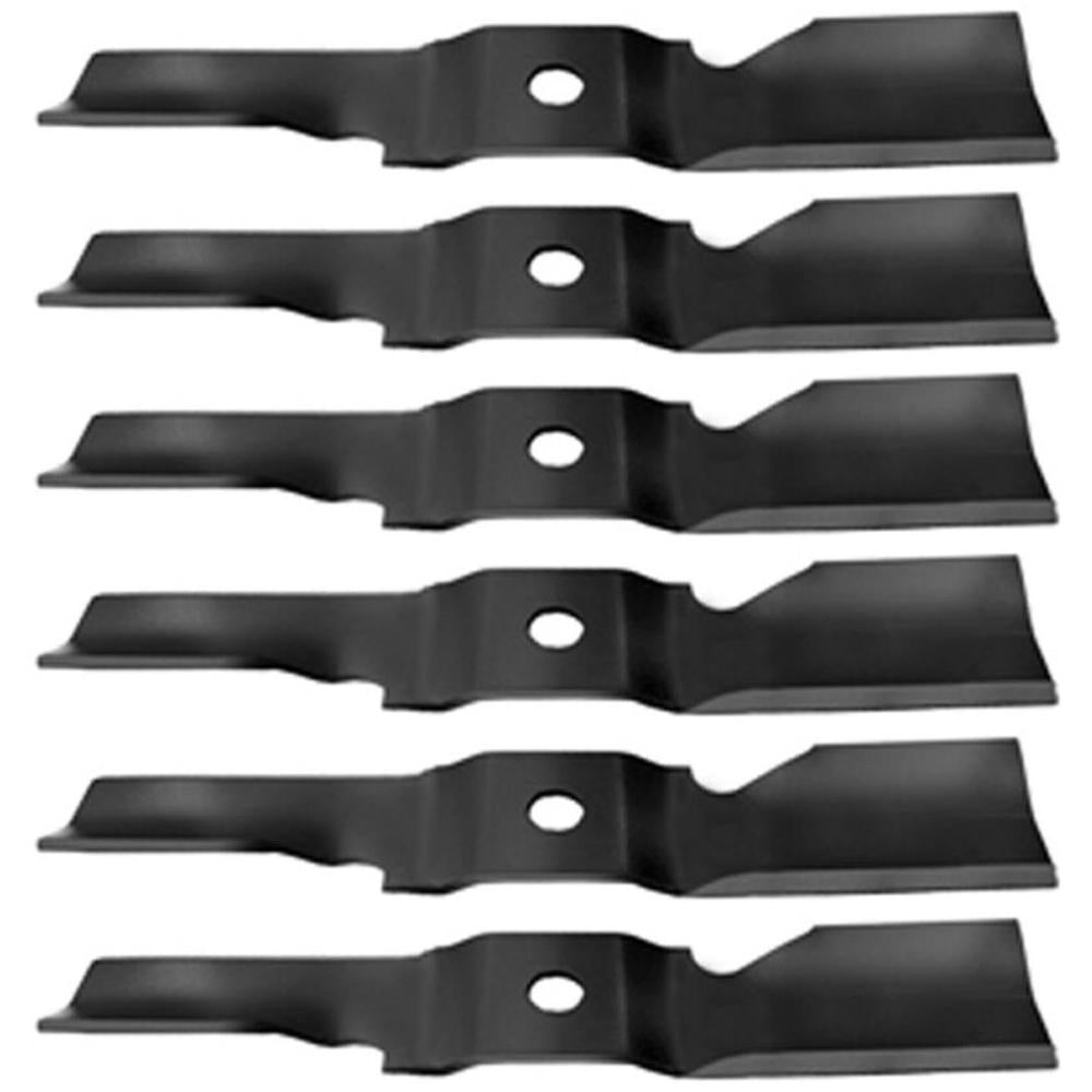 (6) Fits Hi-Lift Blades 103-8251 Fits Exmark Lazer Z HP 46" s/n 600,000 & Up