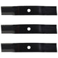 3 Pack Mower Blades fits 44" Fits Cub Cadet 759-3812 742-3002 with FREE Shipping