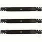 Fits Gator Mulching Blade Fits Ferris 72" Cut HL 3 Blade Set 48113 481709 48112
