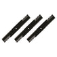 Set of 3 18 3/4" x 5/8" Copperhead Mulcher Blades Fits Toro Titan 115-4999-03