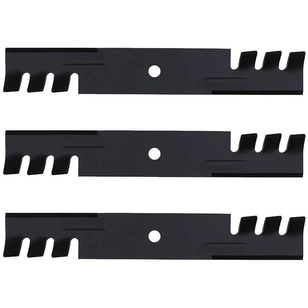 Mulching Blades 3pk 48" Fits Gator Fits Exmark Turf Tracer HP Metro Viking 32351