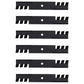 1-323515 Qty 6: Mulching Blade Fits Exmark LAZER Z CT LAZER Z HP METRO HP