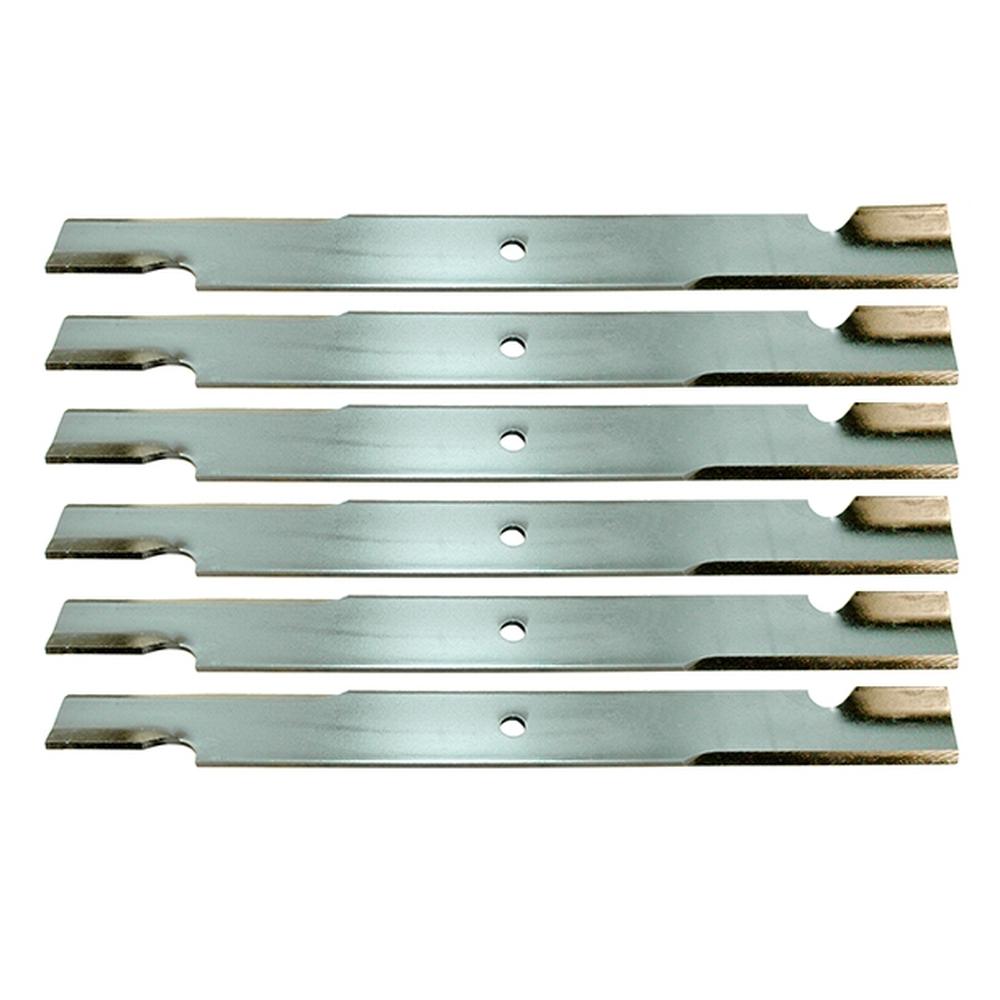 6 15112 Blades fits Bad Boy MZ Magnum 54" Cut 18-3/4" Blade
