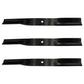 3 New Mower Blade Fits Woods fits Hesston RM372 RM372 RM660 New Tunnel Deck