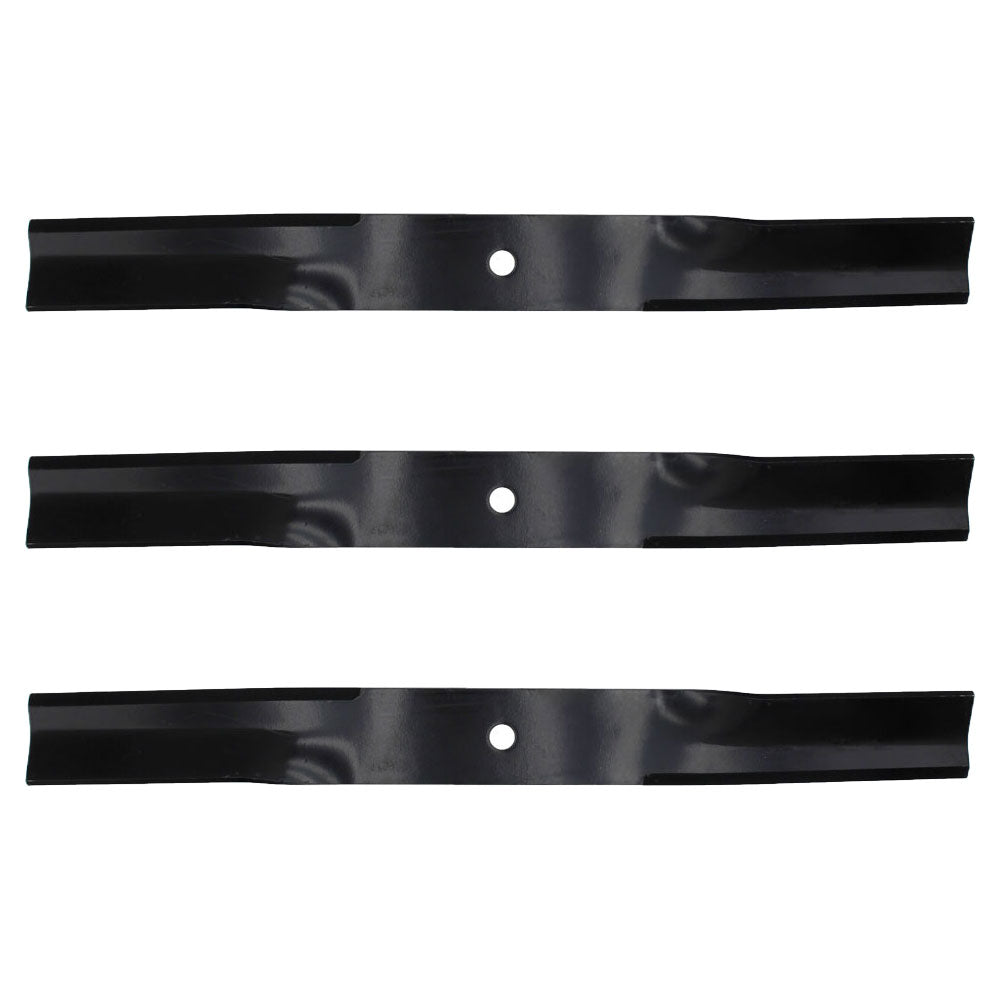 Set of 3 RM360 RM550 Mower Blades Fits Woods 34615 34615KT 15127