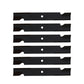 6 HD High Lift Blades Fits Exmark Zero Turn 48" Deck Repl. 1-633482 103-6584-S