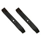 Qty 2: Non-Notched Mulching Blade Fits Toro Replaces 742-0321