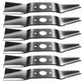 6-Pack Left Hand Blades Fits Case (Ingersoll) C24442, C12262 for 44 dec