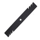 Toothed Mulching Mower Blade fits Ariens 42" Decks Replaces 21546095