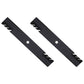 Qty 2: Toothed Mulching Blade
 Fits Poulan Replaces 134149