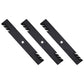 Qty 3: Toothed Mower Blades Fits Husqvarna Replaces 113312X