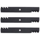 Qty 3: Toothed Mower Blades Fits Husqvarna Replaces 113312X