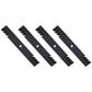 Qty 4: Toothed Mower Blades Fits Poulan Replaces 134149
